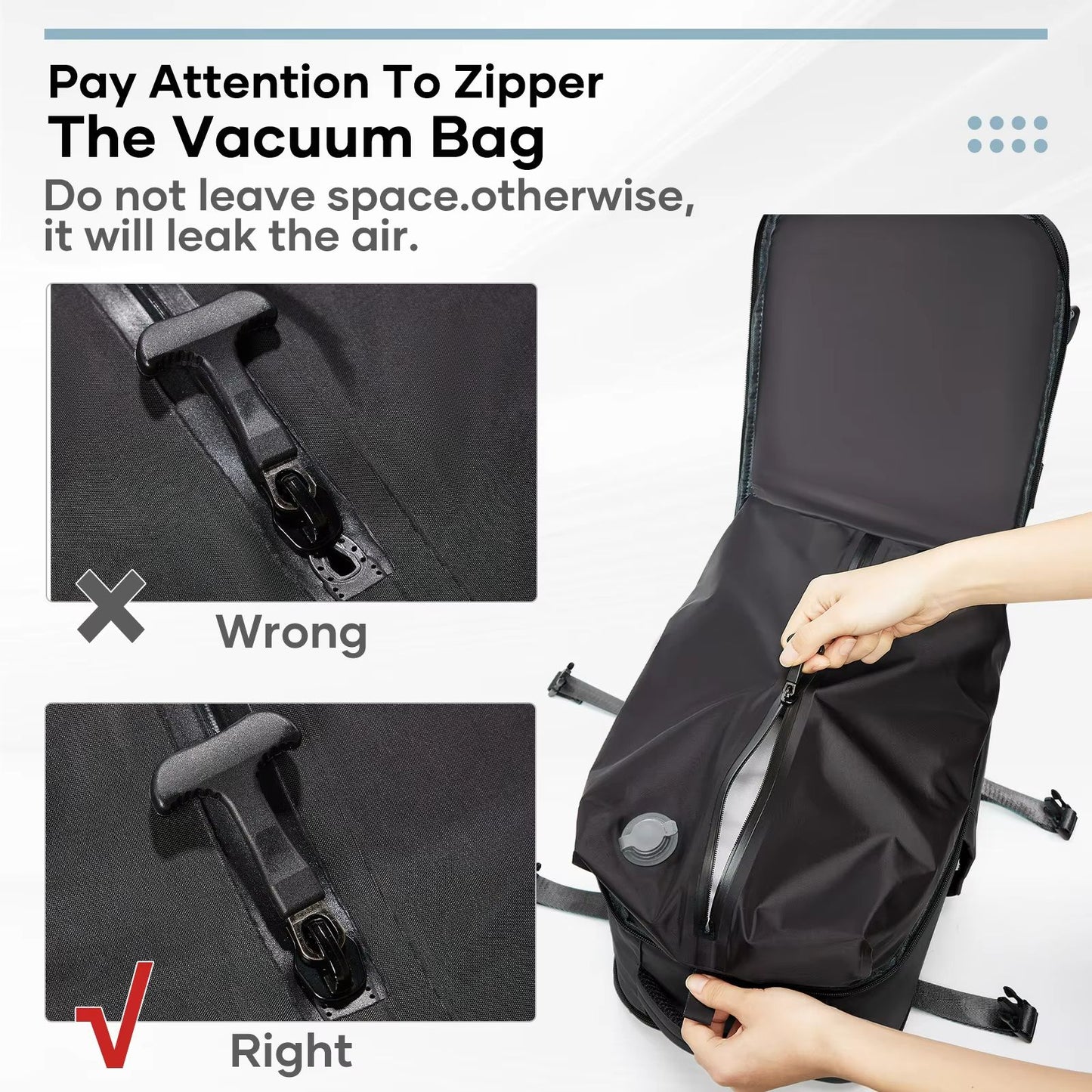 Mens Vacuum Compression Travel Backpack  Expandable 156inch Laptop Bag  Ryanair Cabin Size CarryOn 4