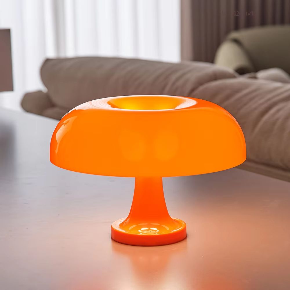 Classic Mushroom Table Lamp – Modern Bauhaus Bedside Light & Danish Designer Decorative Lamp