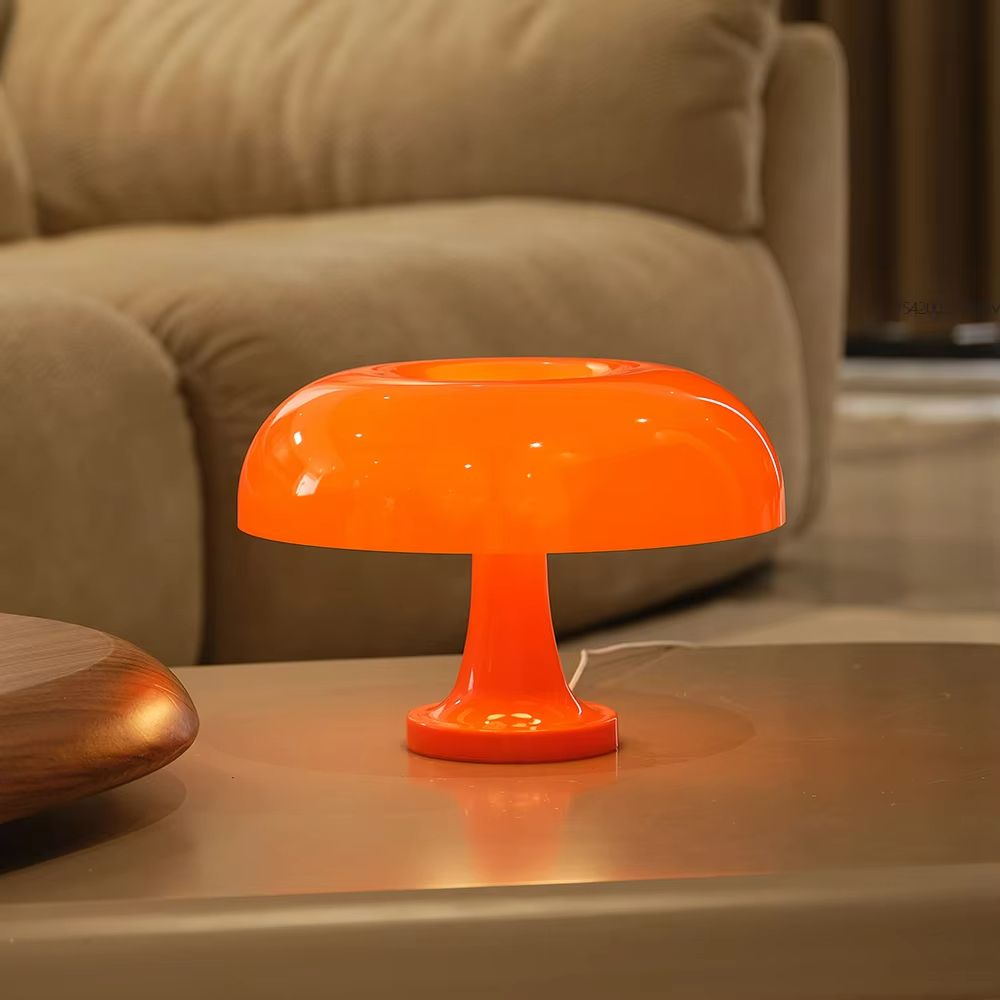 Classic Mushroom Table Lamp  Modern Bauhaus Bedside Light  Danish Designer Decorative Lamp 1