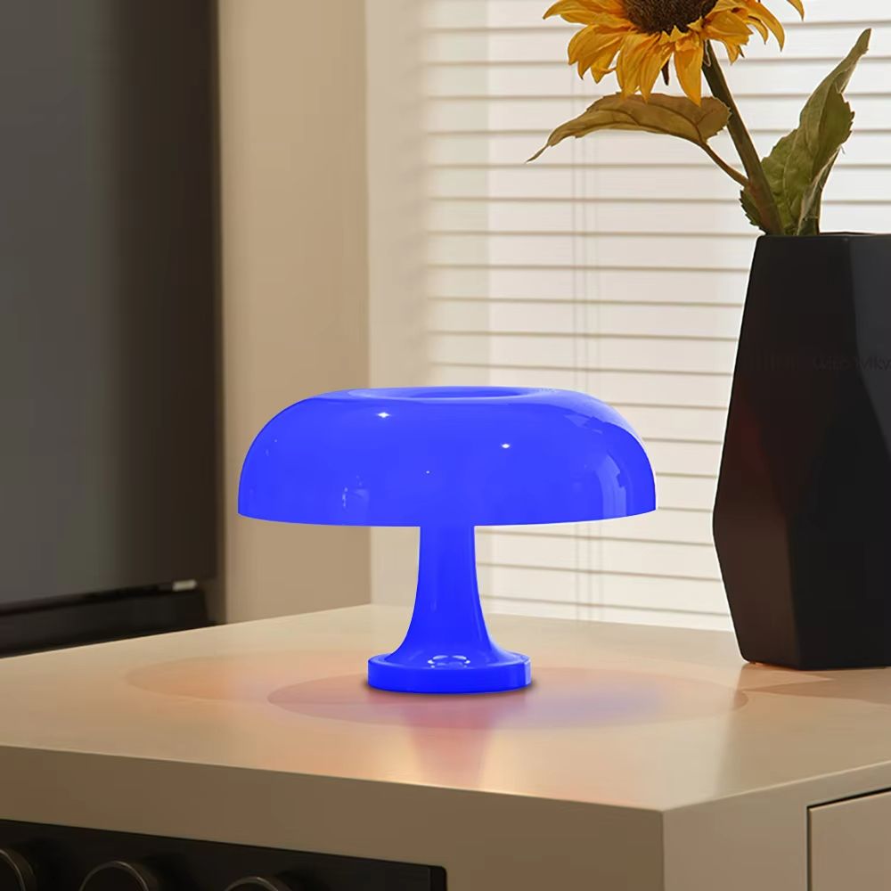 Classic Mushroom Table Lamp  Modern Bauhaus Bedside Light  Danish Designer Decorative Lamp 5