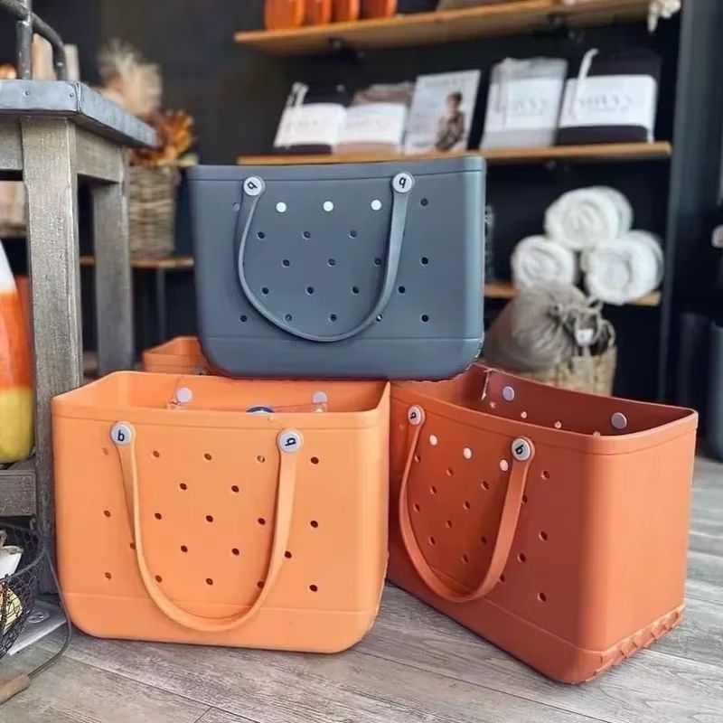 Extra Large Waterproof Beach Tote Bag  Durable EVA Rubber Picnic Travel And Shopping Storage Handba 1