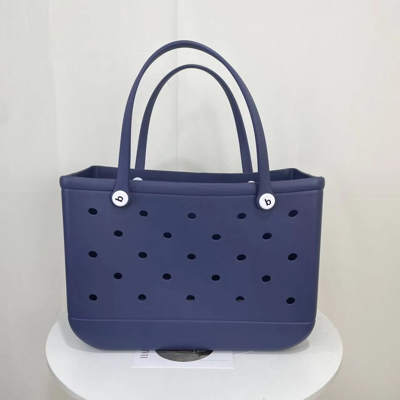 Extra Large Waterproof Beach Tote Bag  Durable EVA Rubber Picnic Travel And Shopping Storage Handba 9