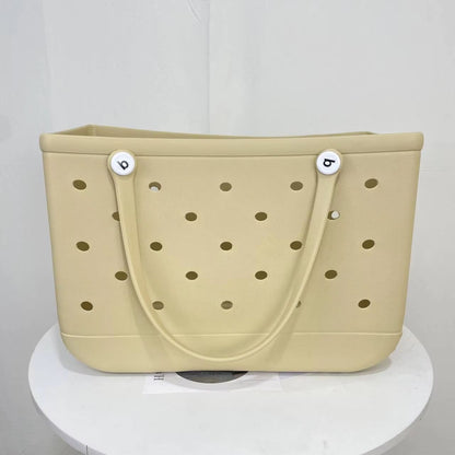 Extra Large Waterproof Beach Tote Bag  Durable EVA Rubber Picnic Travel And Shopping Storage Handba 7