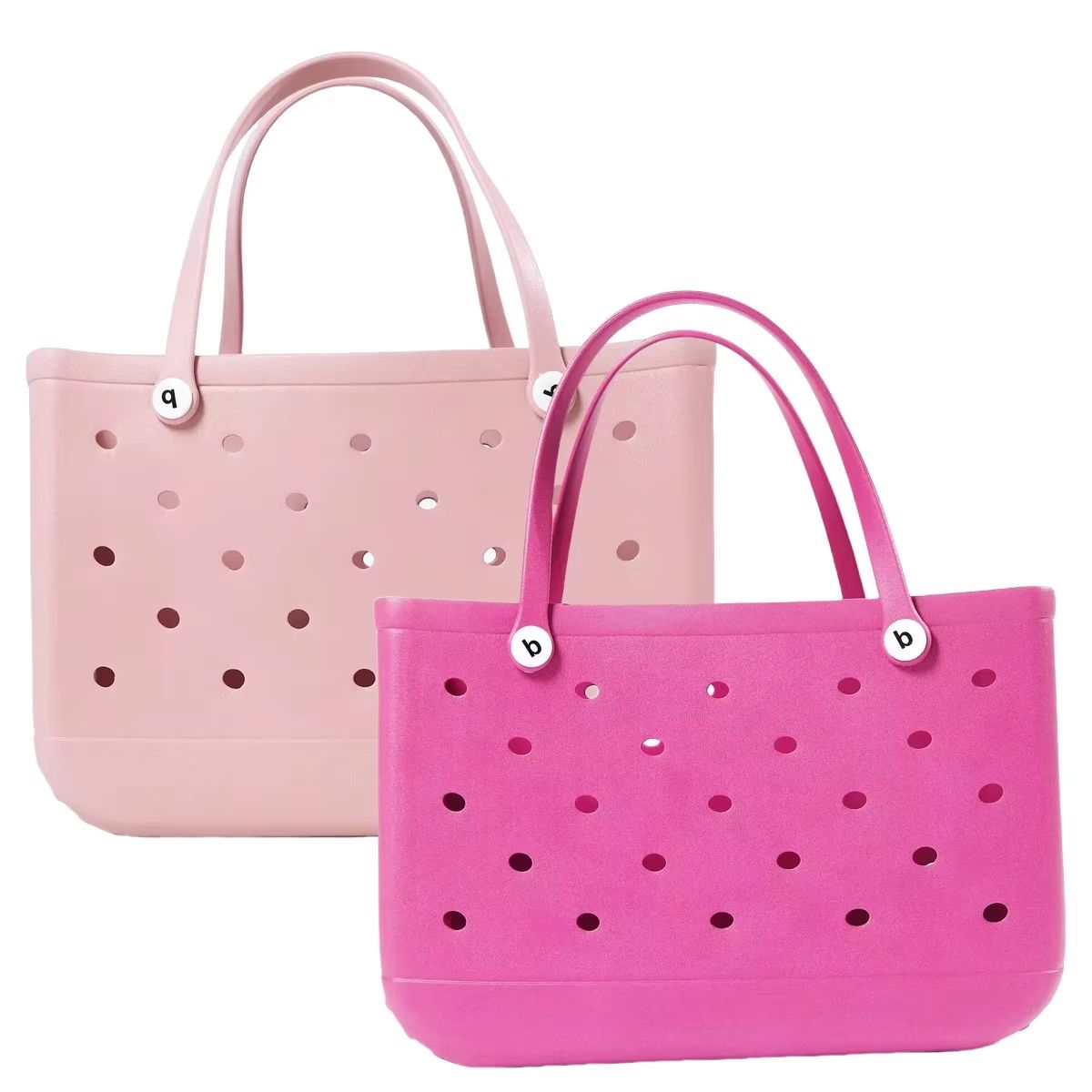 Extra Large Waterproof Beach Tote Bag  Durable EVA Rubber Picnic Travel And Shopping Storage Handba 21
