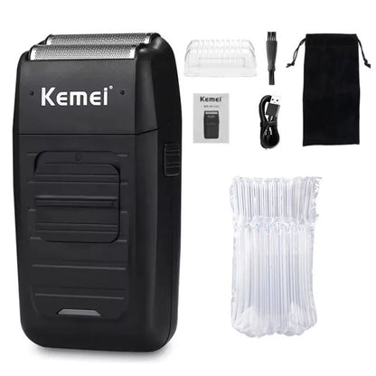 Professional Mens Hair Clipper Kit Rechargeable Electric Trimmer And Shaver 10