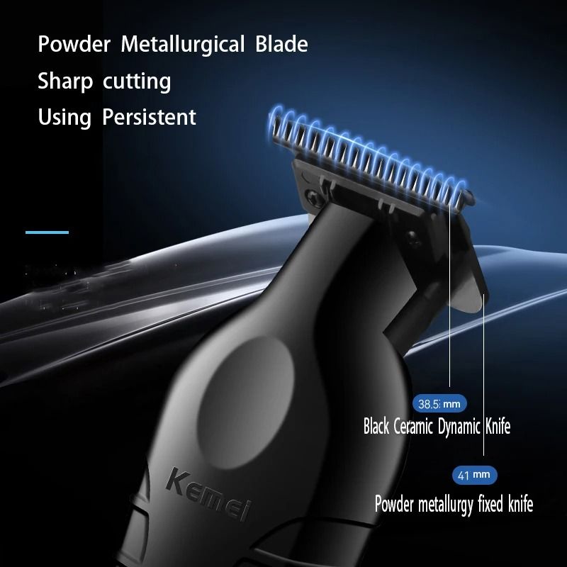 Professional Mens Hair Clipper Kit Rechargeable Electric Trimmer And Shaver 1