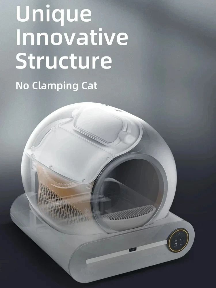 Automatic Smart Cat Litter Box Self Cleaning Large Capacity Enclosed Design 4