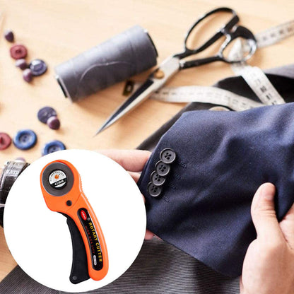 Rotary Cutter Leather Cutting Tool Fabric Circular Blade Knife For DIY Sewing Quilting Patchwork Cr 3