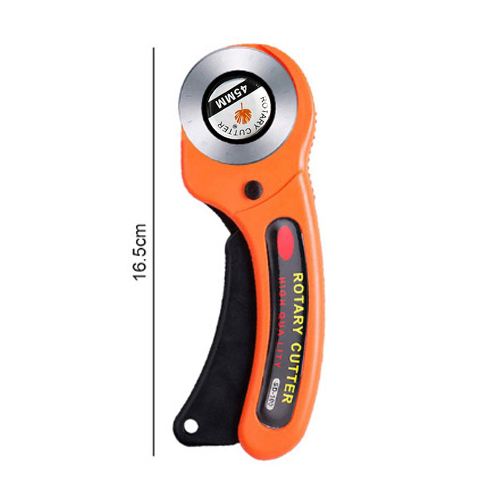 Rotary Cutter Leather Cutting Tool Fabric Circular Blade Knife For DIY Sewing Quilting Patchwork Cr 6