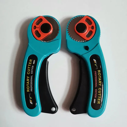 Rotary Cutter R45mm Patchwork Roller, Fabric Quilting Cutting Tools for Cloth, Leather Paper Craft and Sewing