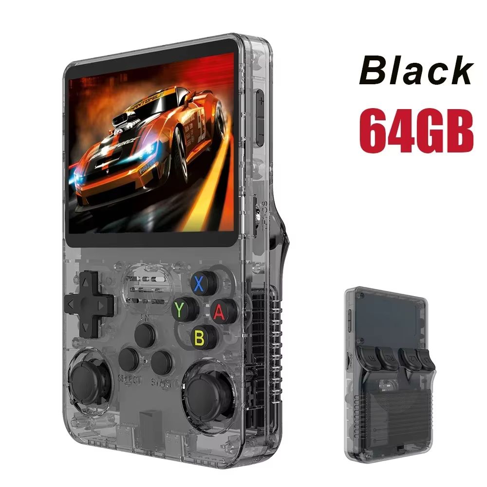 R36S Portable Retro Game Console 128G  Open Source Linux Handheld With 35 IPS Screen And 64GB Prelo 9