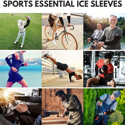Breathable Cooling Arm Sleeves For Sun Protection Pack Of Unisex UV Arm Covers For Cycling Running  1