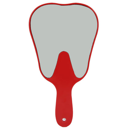 Cute Handheld Mirror With Handle Compact Makeup Mirror Tool Fashionable Plastic Handle Hand Mirror  8