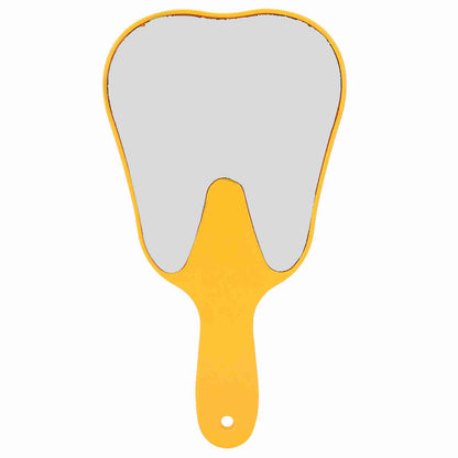 Cute Handheld Mirror with Handle, Compact Makeup Mirror Tool, Fashionable Plastic Handle Hand Mirror 4 Colors