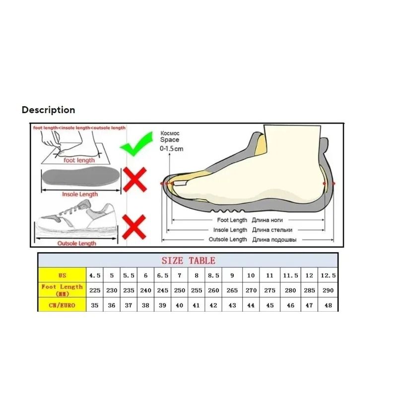 Mens Breathable Leather Slip On Sneakers Lightweight Platform Casual Shoes 5
