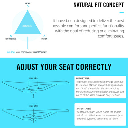 Ultralight Comfortable Bike Seat RYET 3D Printed Hollow Full Carbon Saddle For MTB  Road Racing Bic 6