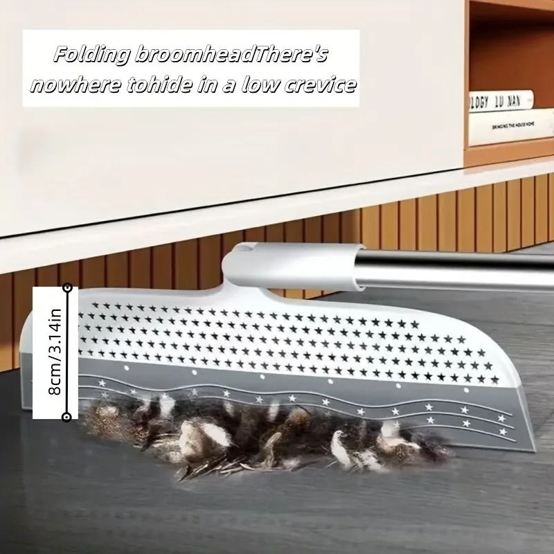 Magic Broom With Detachable Head For Hair And Dust Removal 2