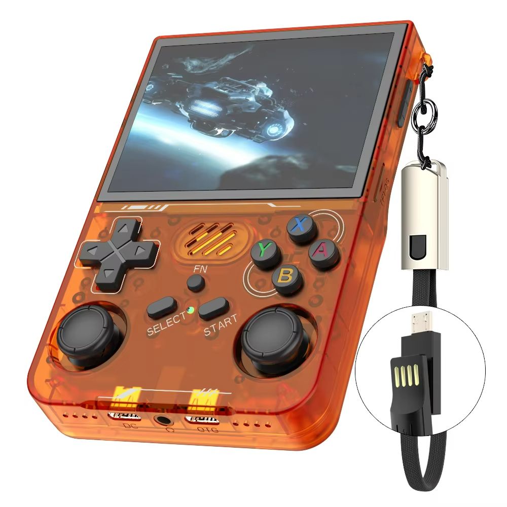 Retro Handheld Game Console R36XX  35 IPS Screen Portable Video Player With WiFi  ArkOS System 9