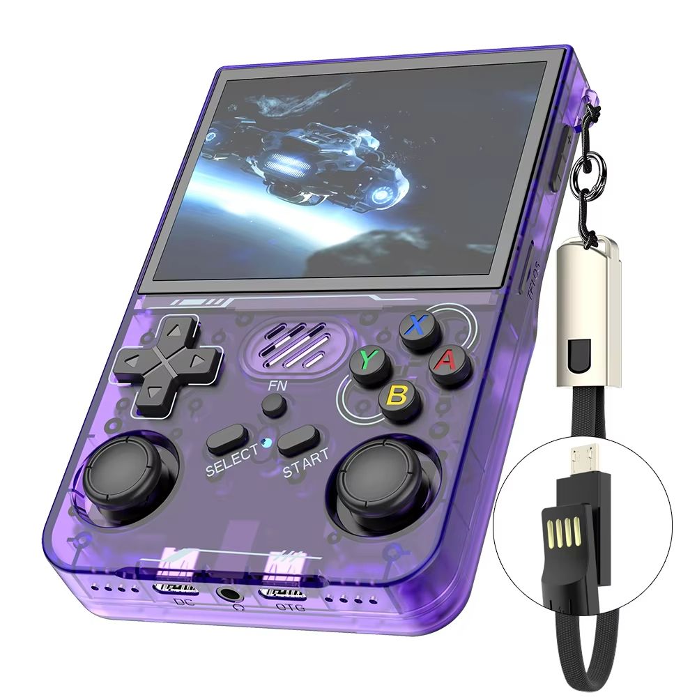 Retro Handheld Game Console R36XX  35 IPS Screen Portable Video Player With WiFi  ArkOS System 12
