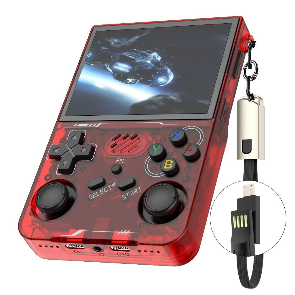 Retro Handheld Game Console R36XX  35 IPS Screen Portable Video Player With WiFi  ArkOS System 13