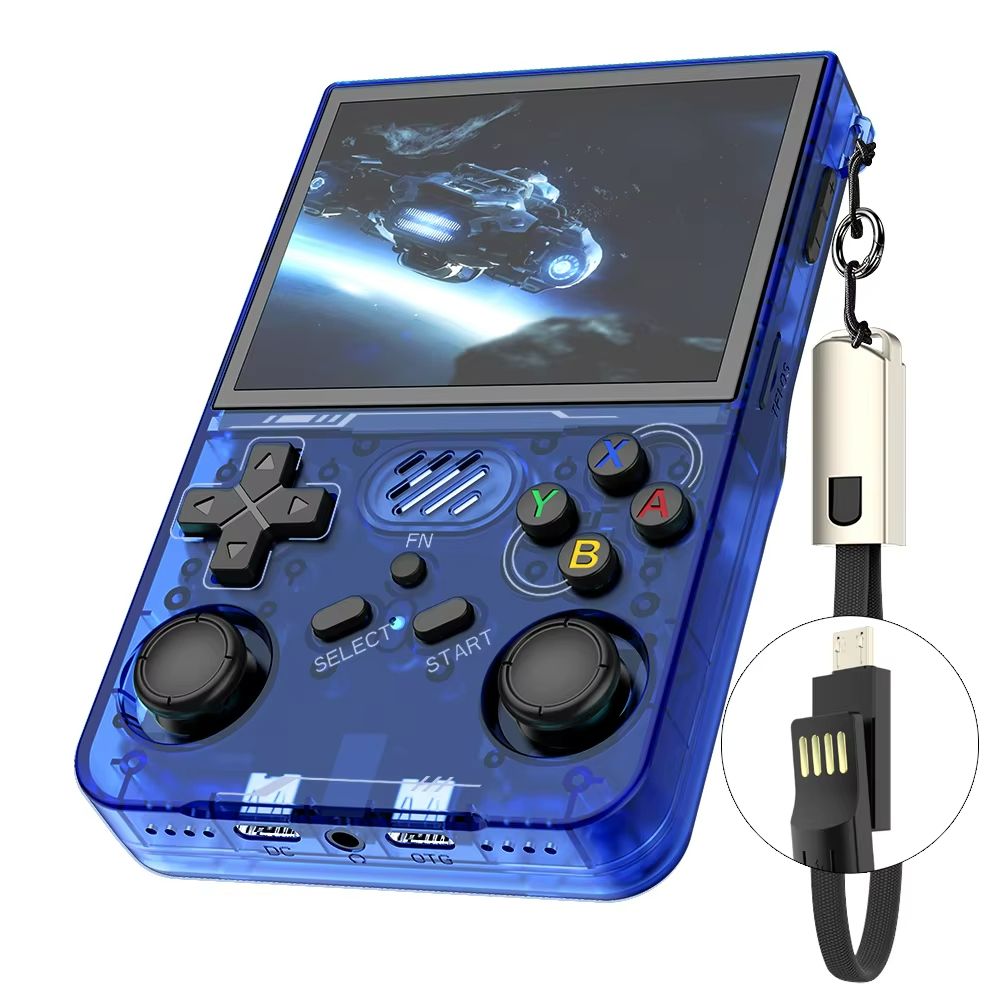 Retro Handheld Game Console R36XX  35 IPS Screen Portable Video Player With WiFi  ArkOS System 7