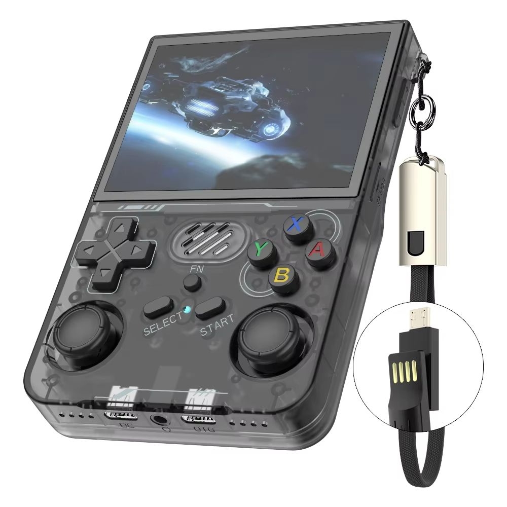 Retro Handheld Game Console R36XX  35 IPS Screen Portable Video Player With WiFi  ArkOS System 8