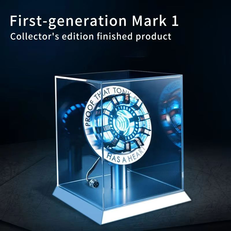Stark MK1 Arc Reactor LED Lamp  Metal Alloy USB Light With Voice Control Collectible Gift For Fans 2