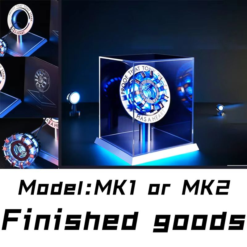 Stark MK1 Arc Reactor LED Lamp  Metal Alloy USB Light With Voice Control Collectible Gift For Fans 4