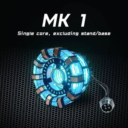 Stark MK1 Arc Reactor LED Lamp  Metal Alloy USB Light With Voice Control Collectible Gift For Fans 6