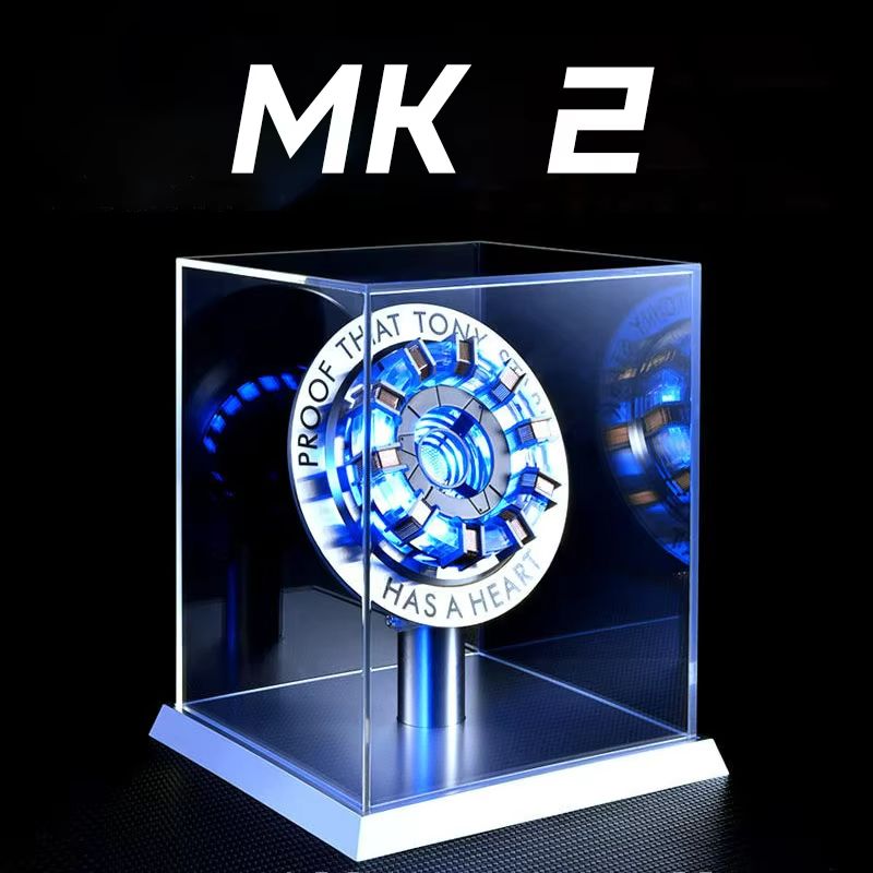 Stark MK1 Arc Reactor LED Lamp  Metal Alloy USB Light With Voice Control Collectible Gift For Fans 8
