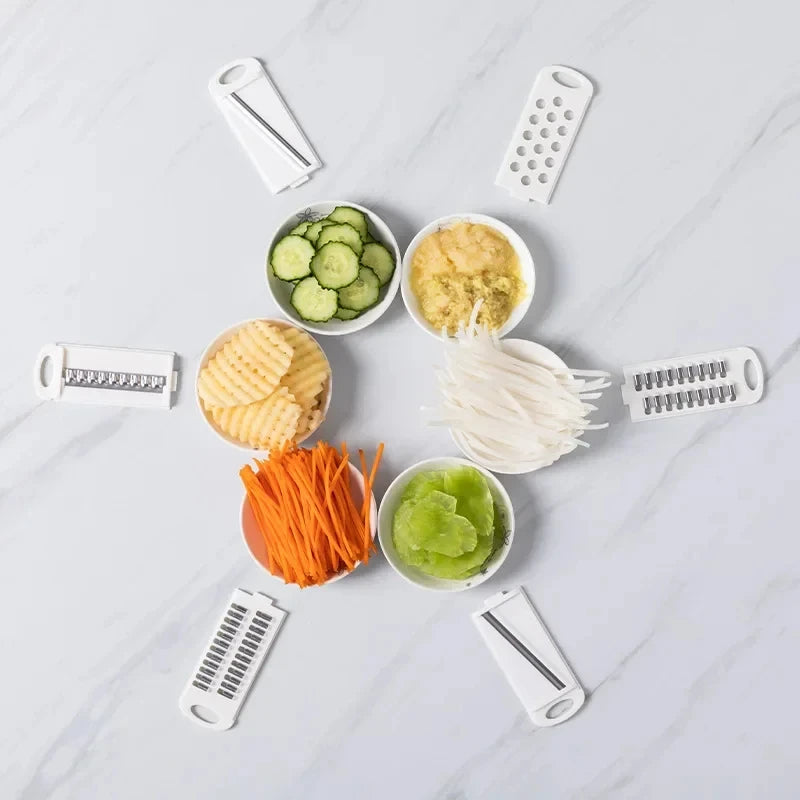 Ultimate Manual Vegetable Cutter  Slicer MultiFunctional Kitchen Grater For Effortless Food Prep 1