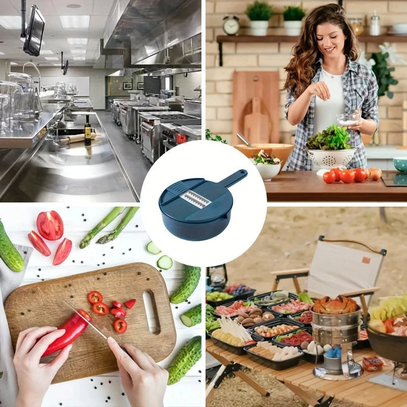 Ultimate Manual Vegetable Cutter  Slicer MultiFunctional Kitchen Grater For Effortless Food Prep 2