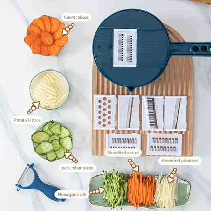 Ultimate Manual Vegetable Cutter  Slicer MultiFunctional Kitchen Grater For Effortless Food Prep 3