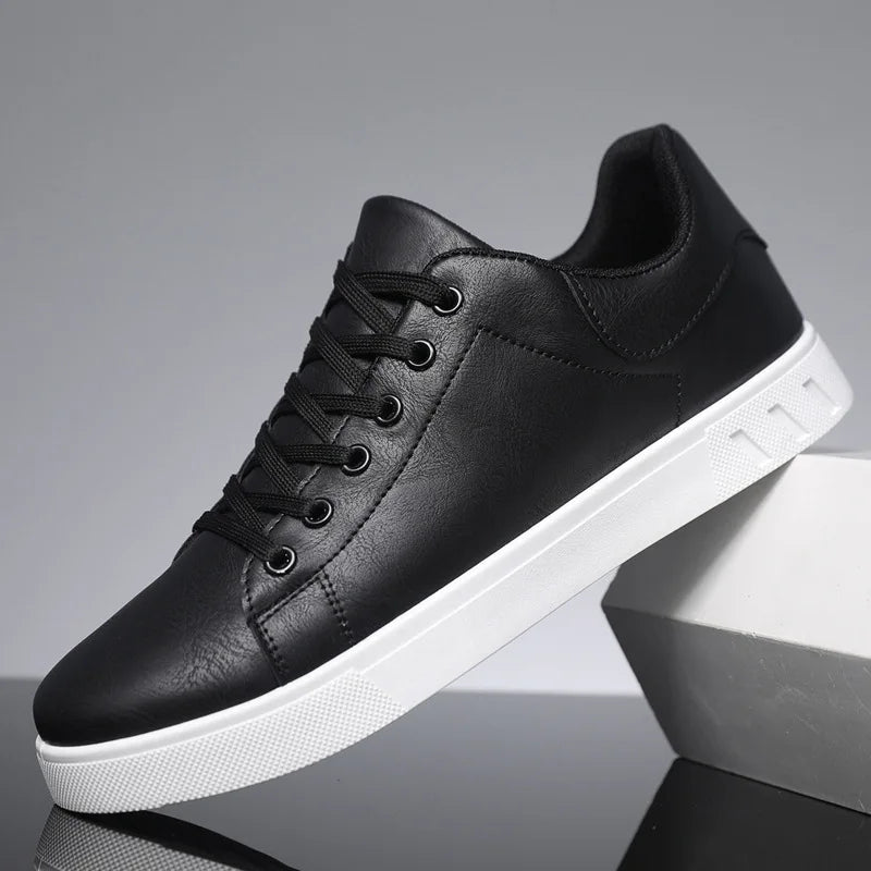 British Leather Casual Shoes for Men, Classic Spring Summer Loafers, Sneakers, All-Match Trendy Platform Flats