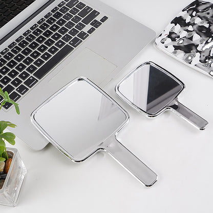 Liquid Shape Square Mirror Portable Makeup Mirror Mini Hand Held Cosmetic Travel Metallic Beauty Mi 3