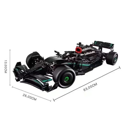 F1 W14 Race Car Building Blocks  1 To 8 Scale 1642PCS Technical Supercar Model Kit For Kids  Collec 2