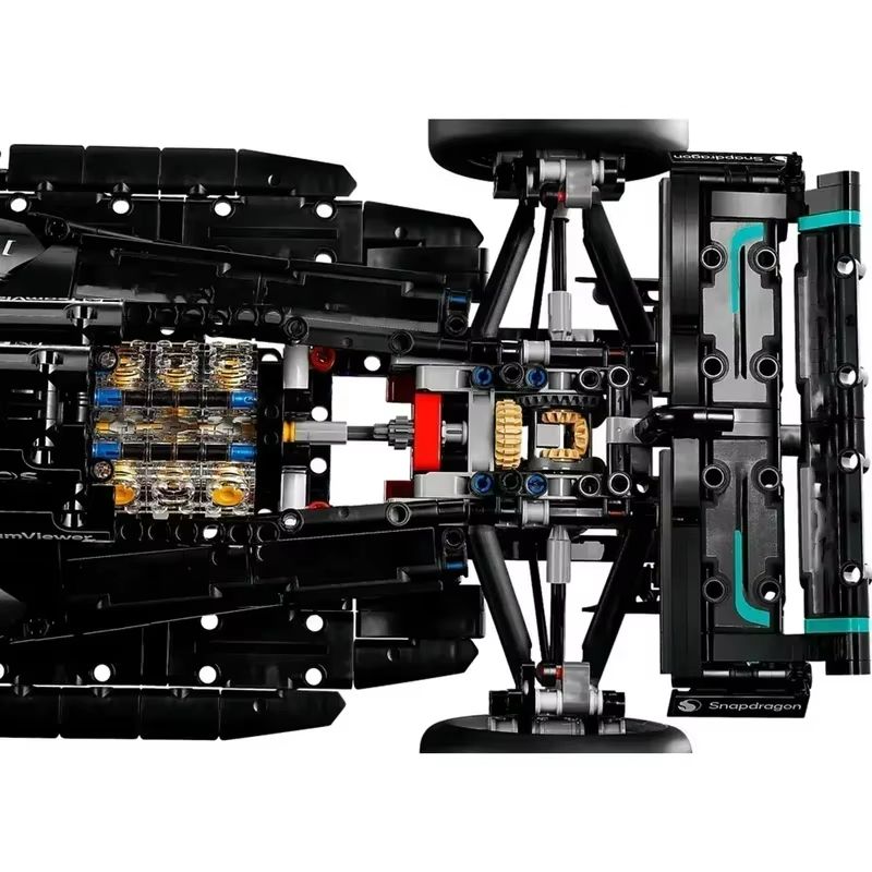 F1 W14 Race Car Building Blocks  1 To 8 Scale 1642PCS Technical Supercar Model Kit For Kids  Collec 3