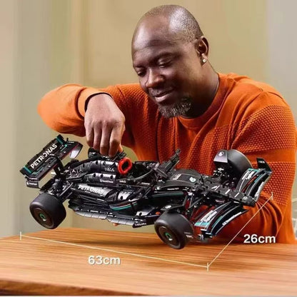 F1 W14 Race Car Building Blocks  1 To 8 Scale 1642PCS Technical Supercar Model Kit For Kids  Collec 5