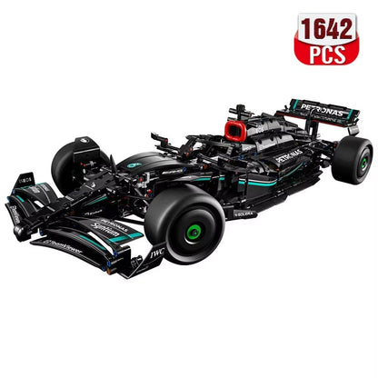 F1 W14 Race Car Building Blocks  1 To 8 Scale 1642PCS Technical Supercar Model Kit For Kids  Collec 8