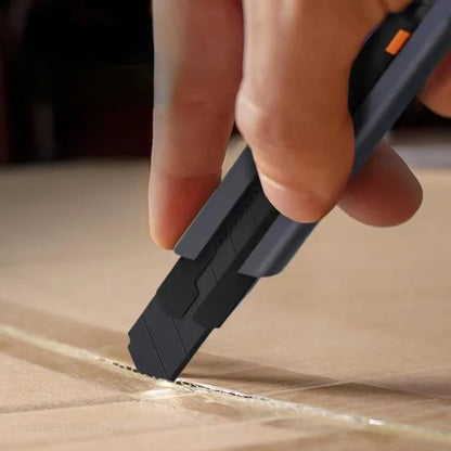 Premium Handicraft Tool Jimihome Safety Lock Utility Knife with Carbon Steel Blades for Precision Paper Cutting