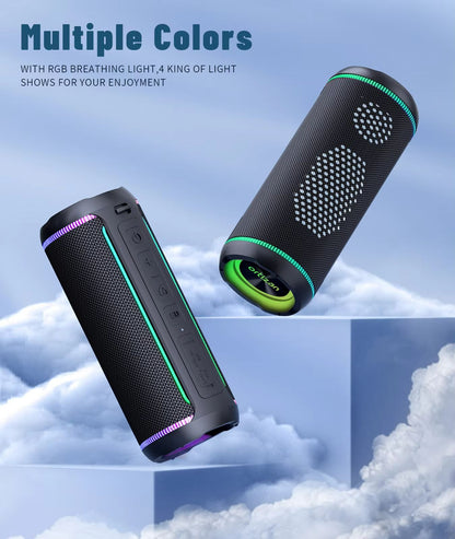 Ortizan X30 Portable Bluetooth Speaker  40W Bass Boost Wireless Speaker With IPX7 Waterproofing  66 5