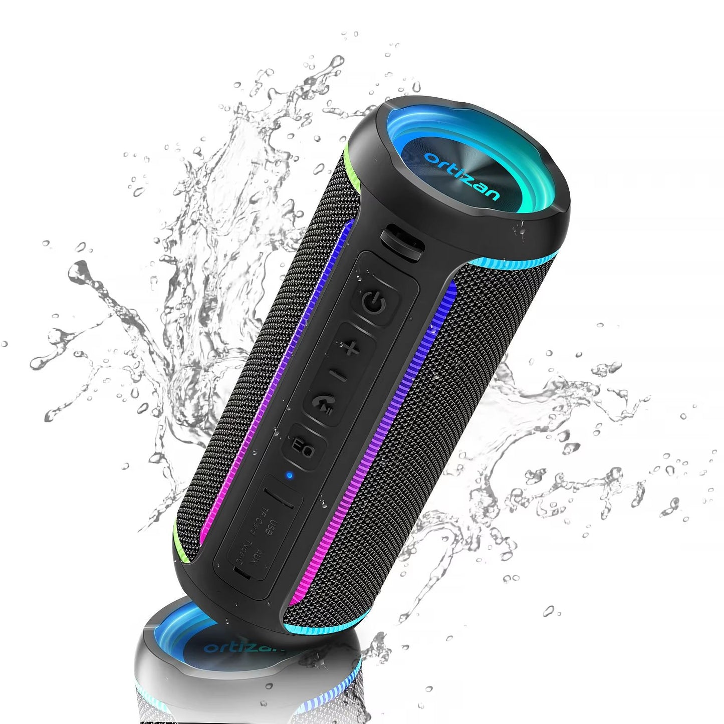 Ortizan X30 Portable Bluetooth Speaker  40W Bass Boost Wireless Speaker With IPX7 Waterproofing  66 6