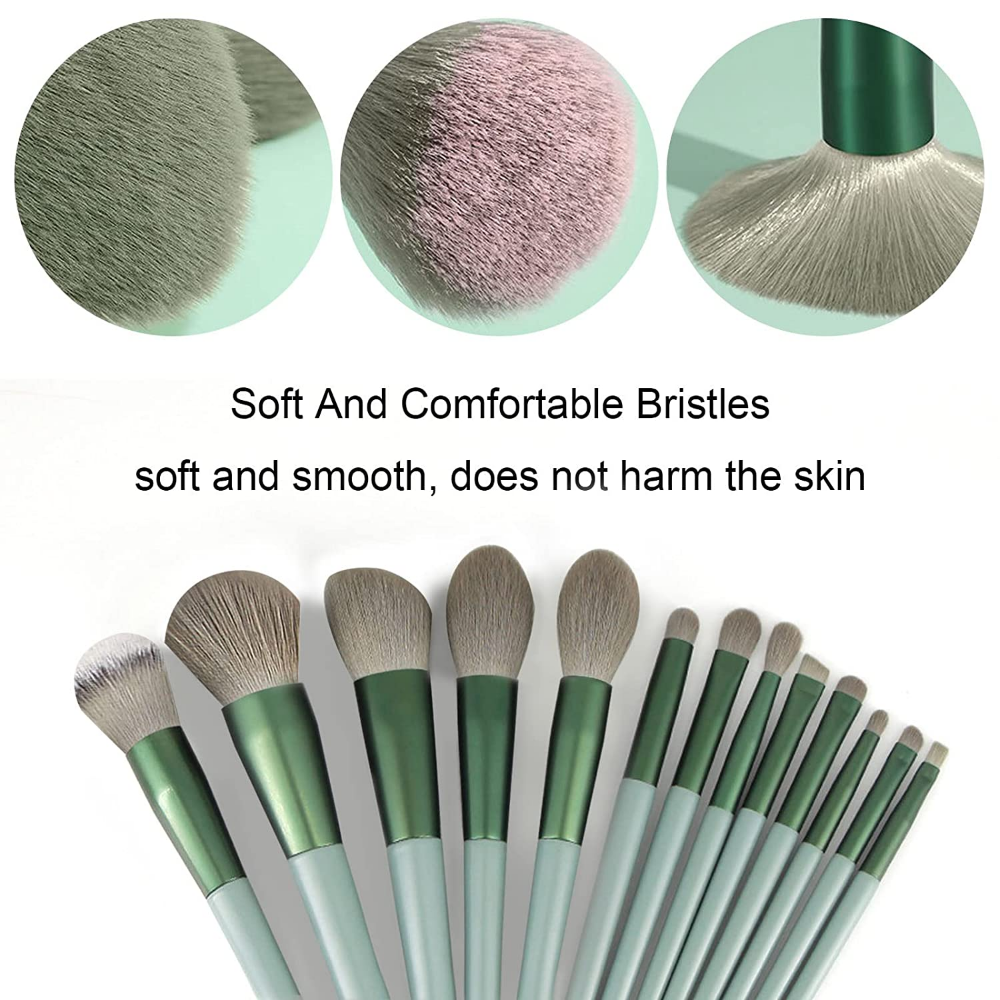 Makeup Brushes Eyeshadow Brush, Concealer Stippling Brush Highlighter, Liquid Foundation BB Cream Brush Set