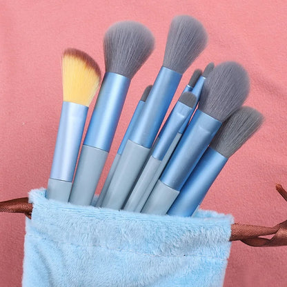 Makeup Brushes Eyeshadow Brush, Concealer Stippling Brush Highlighter, Liquid Foundation BB Cream Brush Set