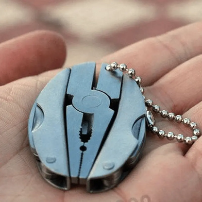 Ultimate Portable Stainless Steel Multi-Tool Pliers, Knife, Keychain & Screwdriver for Outdoor Adventures