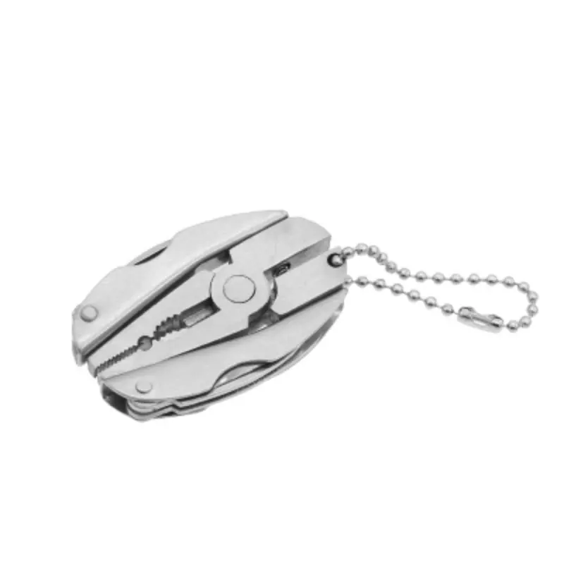 Ultimate Portable Stainless Steel Multi-Tool Pliers, Knife, Keychain & Screwdriver for Outdoor Adventures