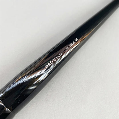Black Dual Fiber Stippling Foundation Brush, Pro Diffuser Makeup Brush Tool, Smooth Blending for Liquid and Foundation