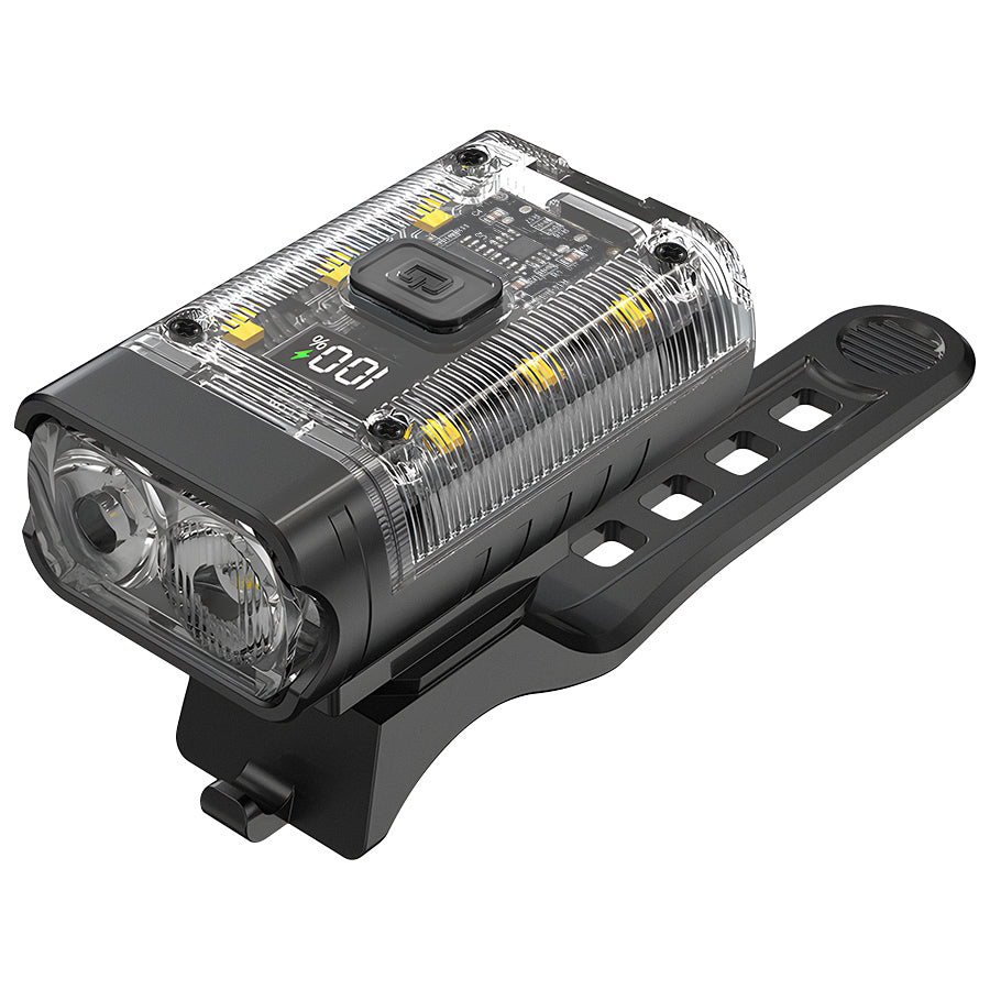 T6 LED Bike Front Light, Rechargeable Bicycle Headlight with Bright LED Waterproof Design for MTB Road Bike Night Riding