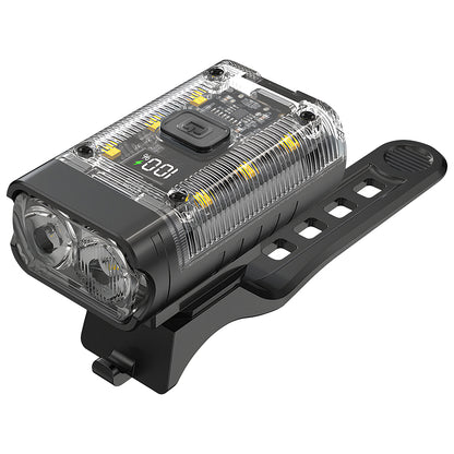 T6 LED Bike Front Light, Rechargeable Bicycle Headlight with Bright LED Waterproof Design for MTB Road Bike Night Riding