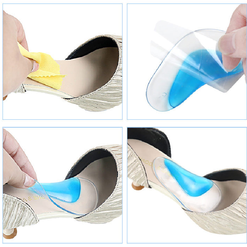 Kids Orthotic Insole Arch Support Silicone Flat Foot Flatfoot Corrector Shoe Cushion Insert Gel Ort 4